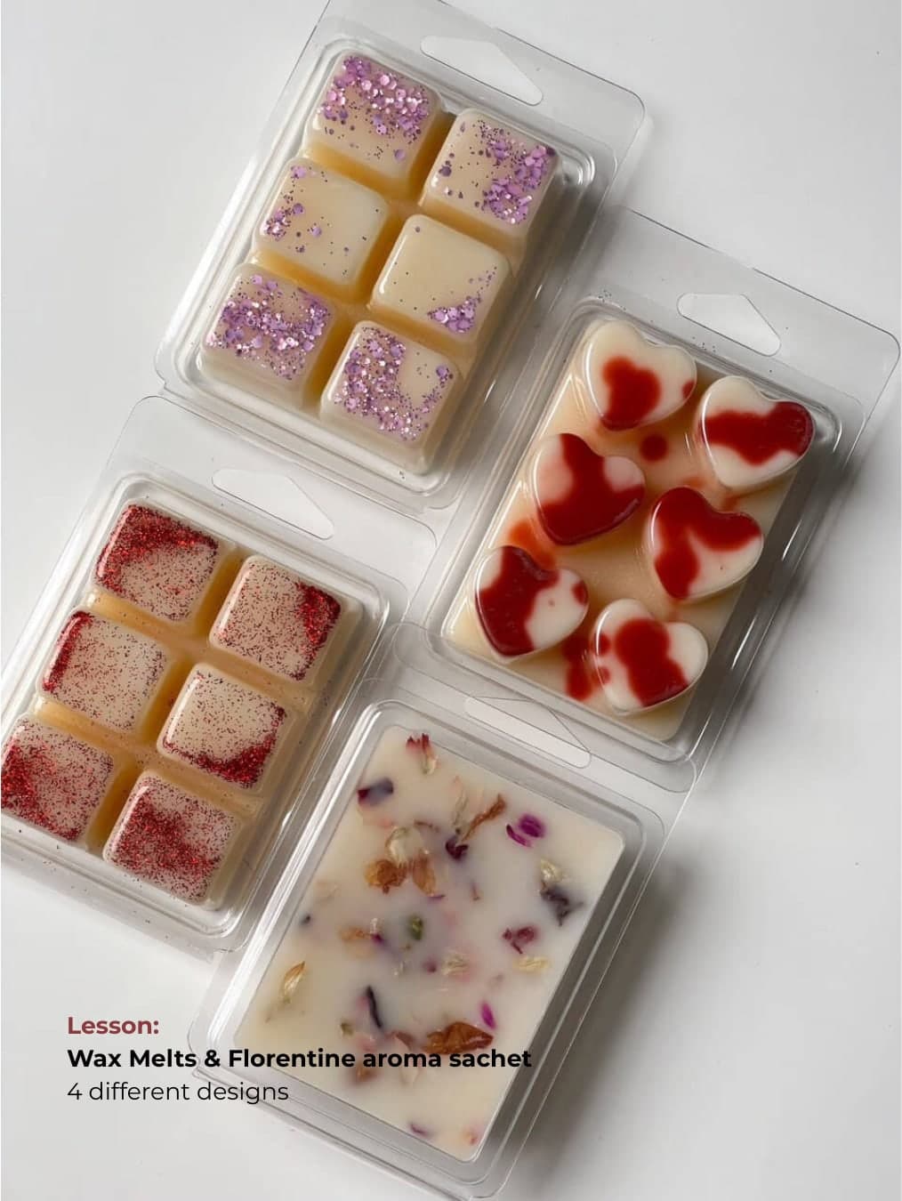 Wax melts and Florentine aroma sachets